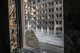 Өртке оранған автокөліктер мен Алматы әкімдігі - фото 12