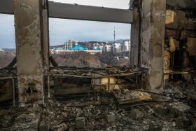 Өртке оранған автокөліктер мен Алматы әкімдігі - фото 17