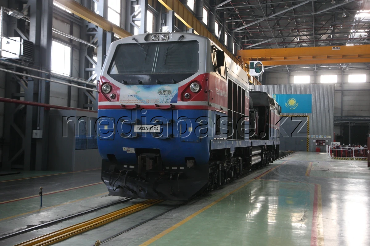 Астанада тепловоздар қалай жиналады - фото 1