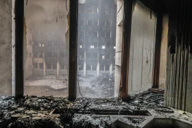 Өртке оранған автокөліктер мен Алматы әкімдігі - фото 37