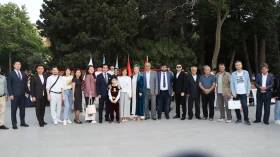 Бакуде Қазақ әдебиеті кеші өтті - фото 21