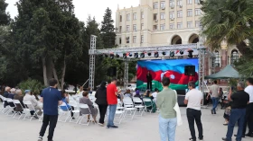 Бакуде Қазақ әдебиеті кеші өтті - фото 27