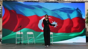 Бакуде Қазақ әдебиеті кеші өтті - фото 39