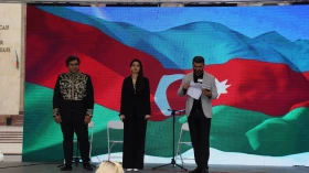 Бакуде Қазақ әдебиеті кеші өтті - фото 40