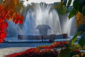 Теплые краски осени.  Астана и Алматы. - фото 4