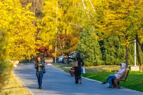 Теплые краски осени.  Астана и Алматы. - фото 5