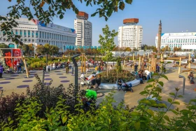 Теплые краски осени.  Астана и Алматы. - фото 10