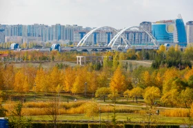 Теплые краски осени.  Астана и Алматы. - фото 11