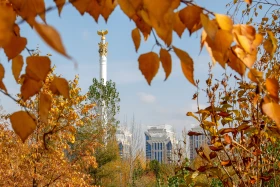 Теплые краски осени.  Астана и Алматы. - фото 13