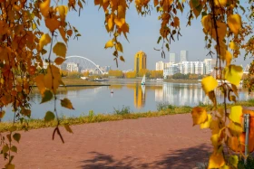 Теплые краски осени.  Астана и Алматы. - фото 14