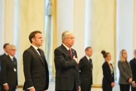 Kassym-Jomart Tokayev met with Emmanuel Macron in Akorda - photo 4
