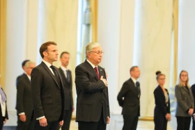 Kassym-Jomart Tokayev met with Emmanuel Macron in Akorda - photo 6