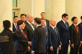 Kassym-Jomart Tokayev met with Emmanuel Macron in Akorda - photo 10