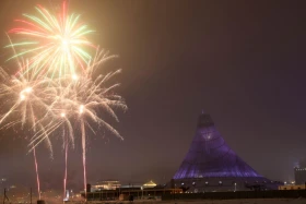 Елордалықтар жаңа жылдық отшашуды тамашалады - фото 3