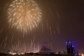 Елордалықтар жаңа жылдық отшашуды тамашалады - фото 5