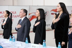 Астанада  көркем   гимнастикадан  жастар арасында  республикалық  чемпионат  өтеді - фото 17