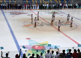 Алматыда “Youth-2019”  конькимен жаппай сырғанау - фото 6