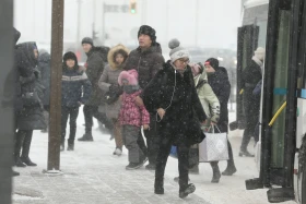 Астанадағы қытымыр қыс - фото 7