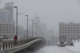 Астанадағы қытымыр қыс - фото 10