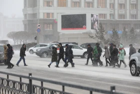 Астанадағы қытымыр қыс - фото 16