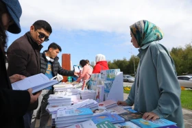 Елордада II Бүкілреспубликалық «KitapTime – 2023» кітап фестивалі өтуде - фото 11