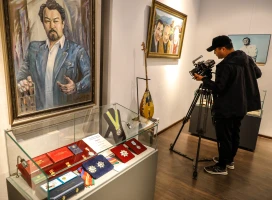 «Абызға айналған Асанәлі» көрмесі - фото 32