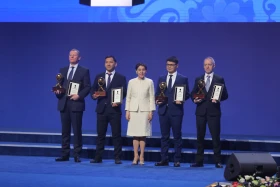 The award ceremony for the winners of the "Altyn Sapa" and "Paryz" prizes took place. - photo 9