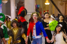 Президент балаларды Жаңа жыл мерекесімен құттықтады - фото 6