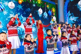 Президент балаларды Жаңа жыл мерекесімен құттықтады - фото 13