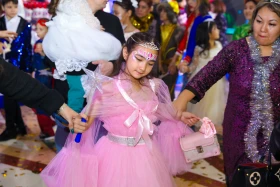 Президент балаларды Жаңа жыл мерекесімен құттықтады - фото 16