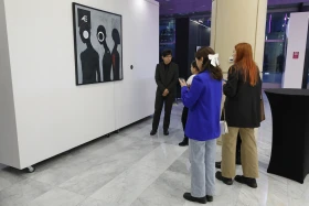 Астанада Qara nukte заманауи өнерінің көрмесі ашылды - фото 8