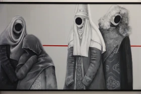 Астанада Qara nukte заманауи өнерінің көрмесі ашылды - фото 12