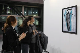 Астанада Qara nukte заманауи өнерінің көрмесі ашылды - фото 13