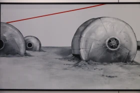 Астанада Qara nukte заманауи өнерінің көрмесі ашылды - фото 15