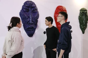 Астанада Qara nukte заманауи өнерінің көрмесі ашылды - фото 18