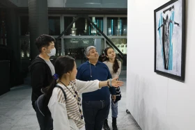 Астанада Qara nukte заманауи өнерінің көрмесі ашылды - фото 19