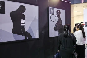 Астанада Qara nukte заманауи өнерінің көрмесі ашылды - фото 23