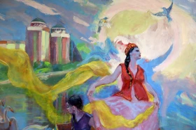 Астанадағы көрмеде әлемнің ұлы әйелдері қазақ суретшілерінің көзімен  таныстырылды - фото 13