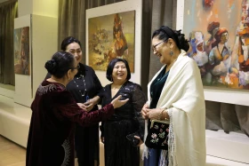 Астанадағы көрмеде әлемнің ұлы әйелдері қазақ суретшілерінің көзімен  таныстырылды - фото 16