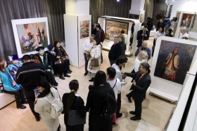 Астанадағы көрмеде әлемнің ұлы әйелдері қазақ суретшілерінің көзімен  таныстырылды - фото 19