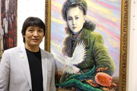 Астанадағы көрмеде әлемнің ұлы әйелдері қазақ суретшілерінің көзімен  таныстырылды - фото 29