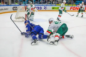 Хоккей: ҚХЛ «Барыс» - «Ак Барс» - фото 11