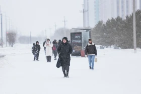 Астана қарлы боран - фото 3