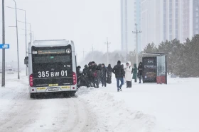 Астана қарлы боран - фото 4