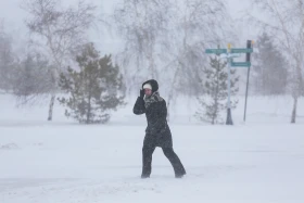 Астана қарлы боран - фото 9