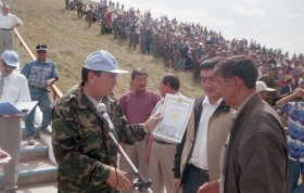 Ұзынағашта ат жарысы - фото 37