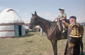 Ұзынағашта ат жарысы - фото 43