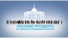 Послание Президента мы выбираем справедливый Казахстан